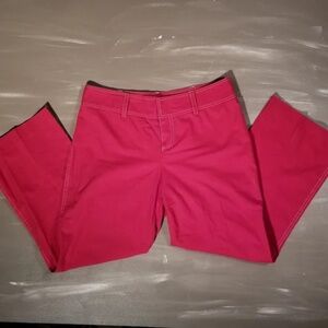 Campaigne Lightweight Red Capri Pant